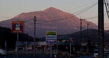 夕刻の高千穂岳