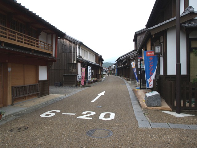 関宿の通り