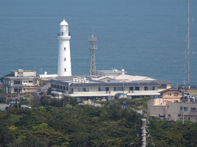 地球が丸く見える丘展望台より犬吠埼灯台