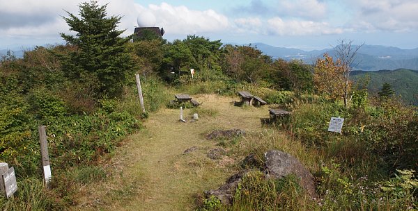 羅漢山から東