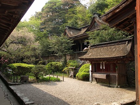 水分神社境内