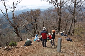地蔵岳山頂