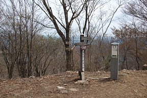 涅槃岳山頂