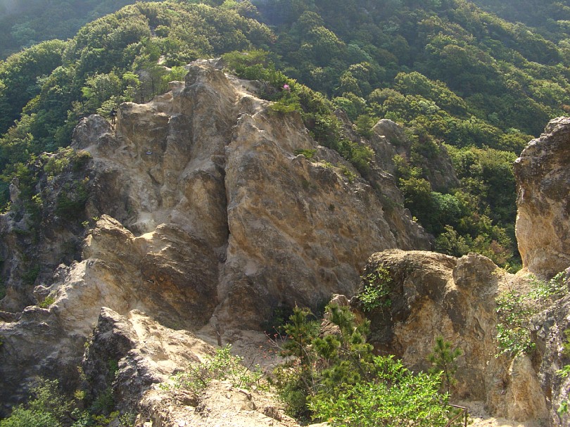 岩稜の道