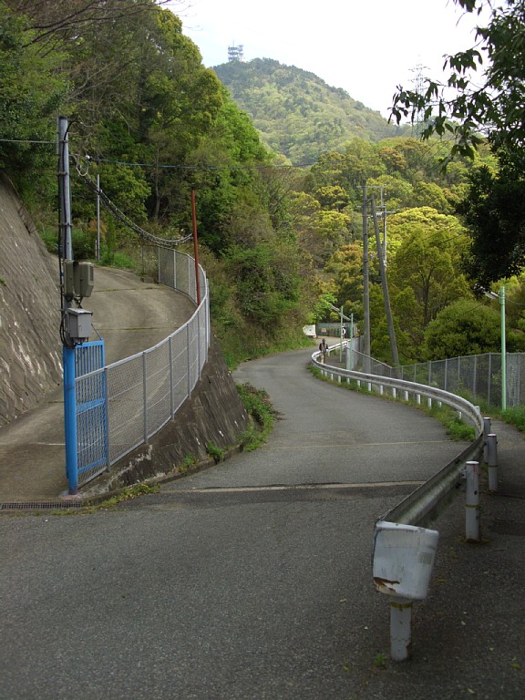 菊水山を捉える