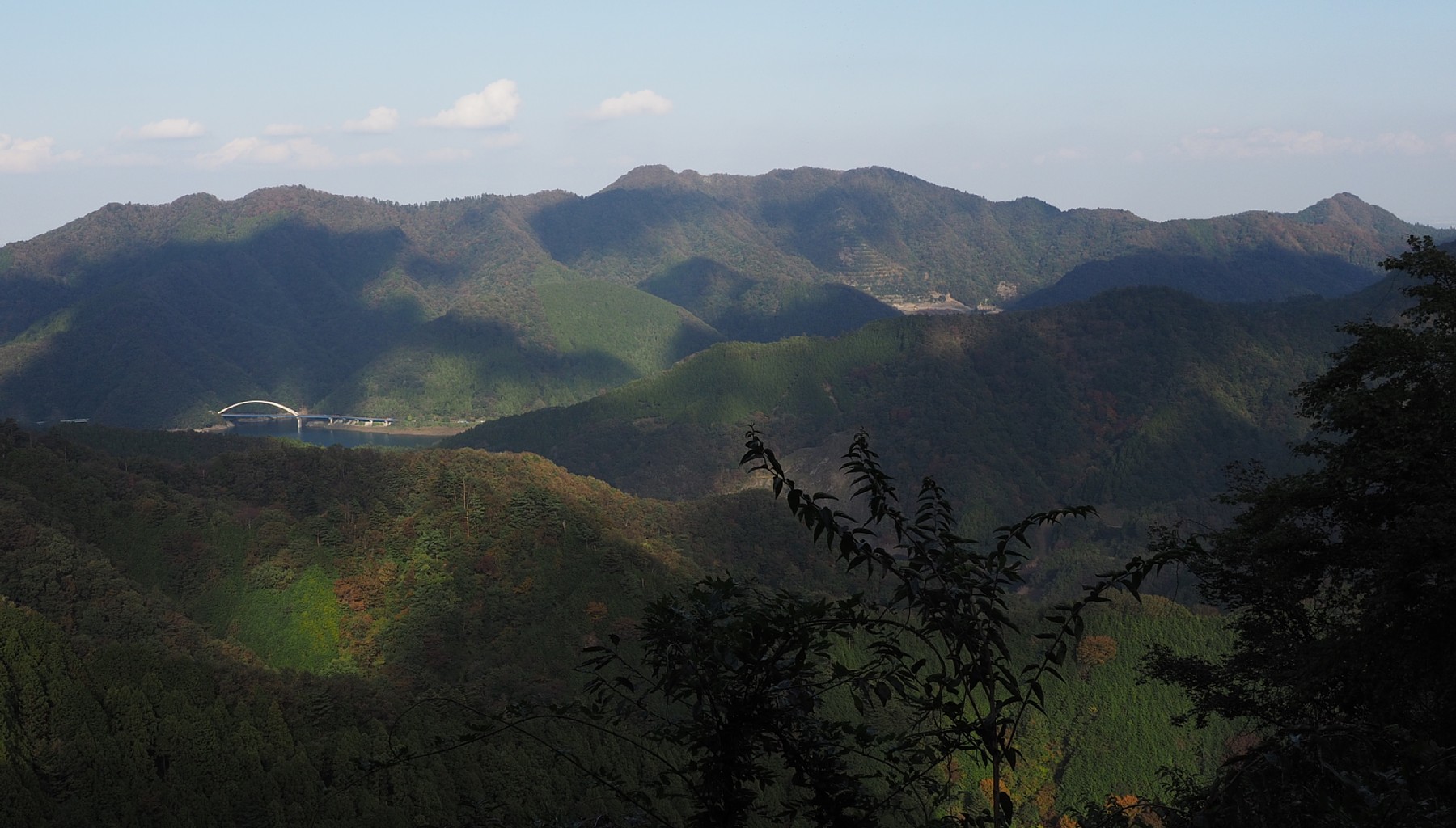 中津川と経ヶ岳