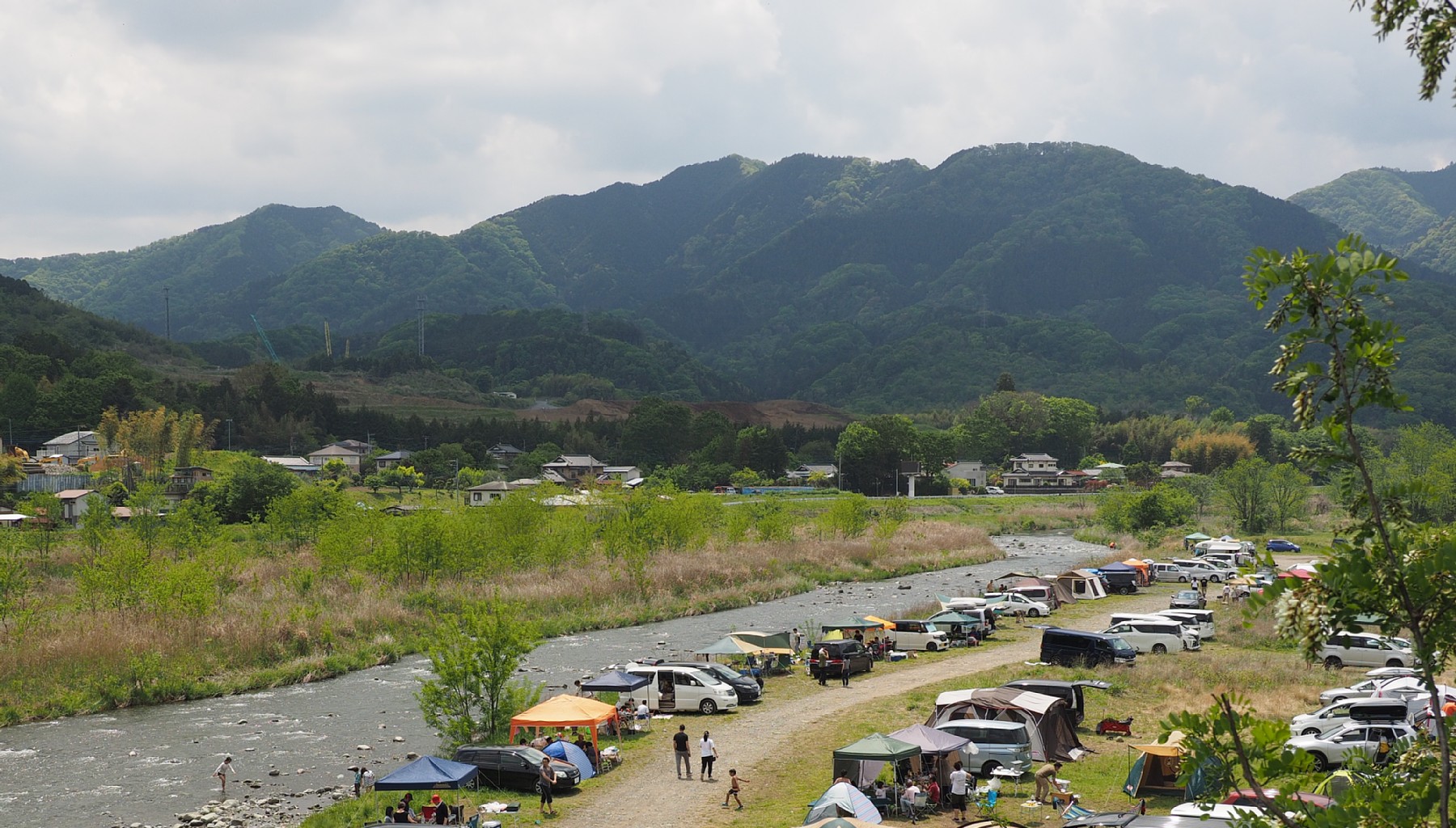 中津川と経ヶ岳