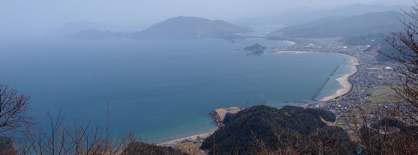 大島半島と三松海岸