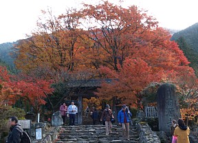 高源寺の前