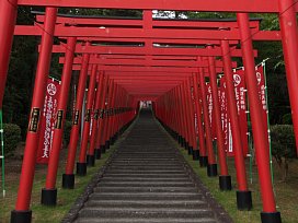 王地山稲荷神社鳥居