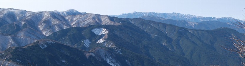 大峰山地