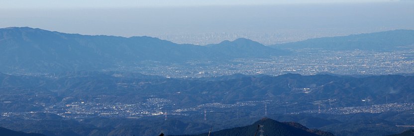 大天井ヶ岳から北