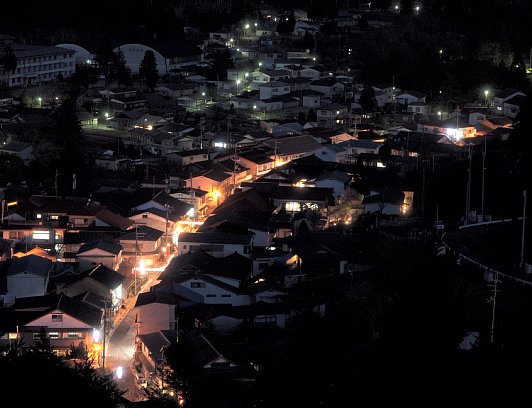 洞川温泉夜景