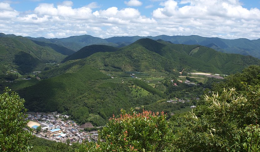 飯盛山展望台からの眺望