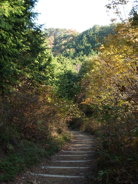 最勝ヶ峰へ向かう