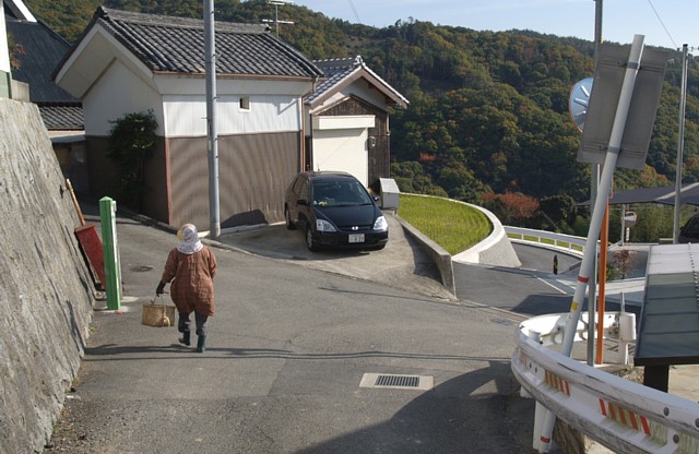 車作を抜ける