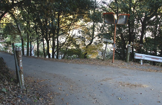 北山・竜王山自然歩道の始点