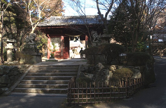 神峰山寺山門