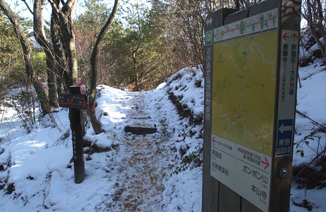 おおさか環状自然歩道分岐