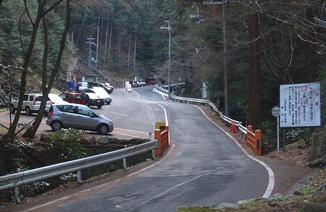 善峰寺駐車場