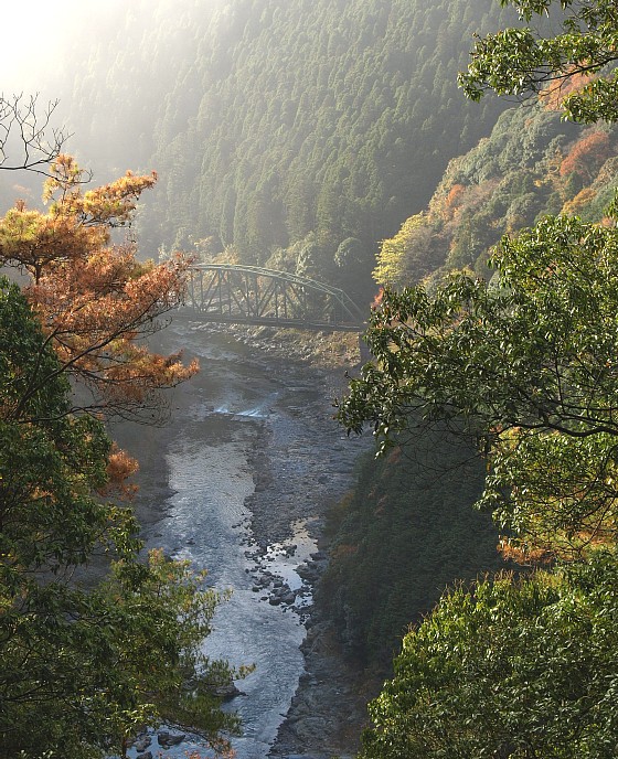 保津峡の橋