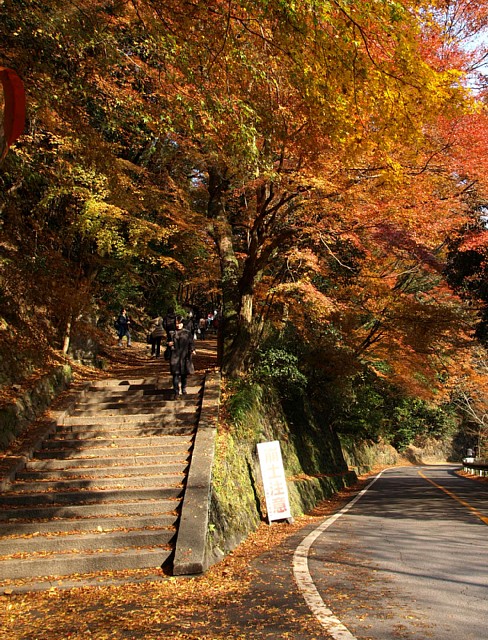 高山寺参道入口