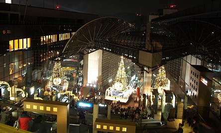 京都駅のオープンスペース