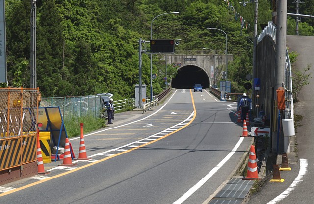 中川橋と中川トンネル