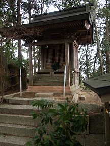 山頂の奥の院