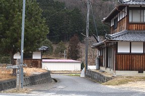 田代集落の指導標