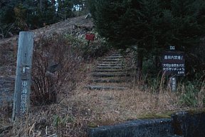 黄瀬の山道