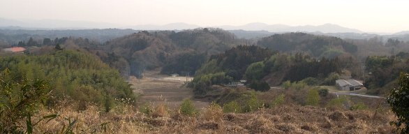 手刀神社方面