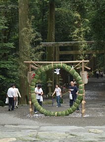 椿大神社境内