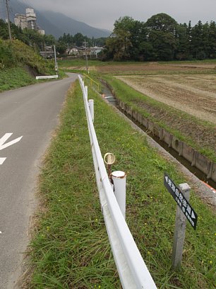 石川集落へ