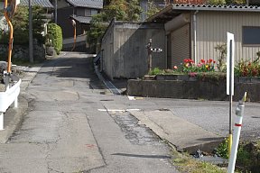 東海自然歩道分岐