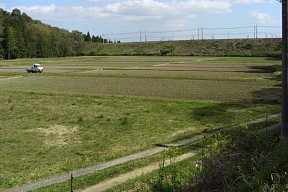 田と東海道線