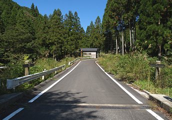 谷山廃村入口