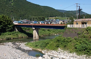 揖斐川と久瀬橋