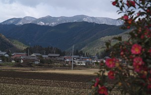 根尾の山々