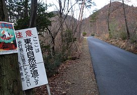 北山と権現山