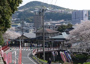 犬山城を離れる