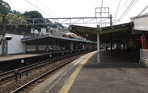 犬山遊園駅ホーム