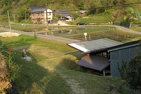 山中町の集落