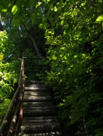 斜路を登る