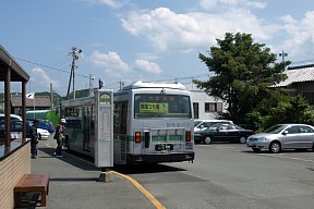 春野車庫行きバス