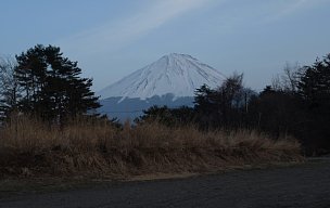 黄昏の富士