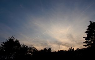 夕暮れの空