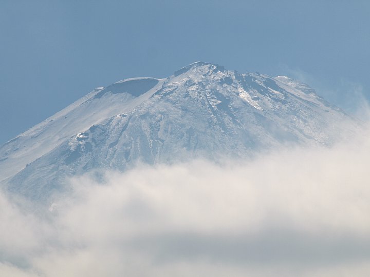 五湖台より富士