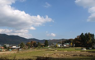 晩秋の田園風景