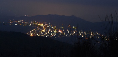 内野の夜景